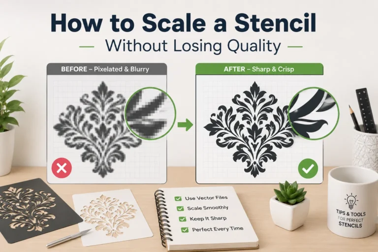 How to Scale a Stencil Without Losing Quality