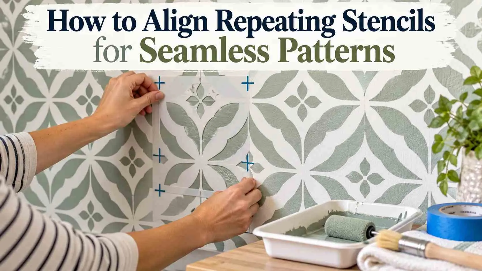 How to Align Repeating Stencils for Seamless Patterns